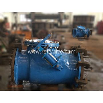 Swing check valve with Hydraulic Cylinder